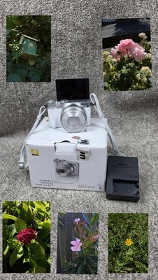 Nikon J5 Weiß Systemkamera Digicam Digitalkamera Kamera Gift vintage 