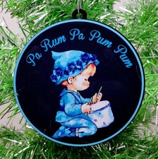 Little Drummer Boy Ornament - Pa Rum Pa Pum Pum Christmas Ornament