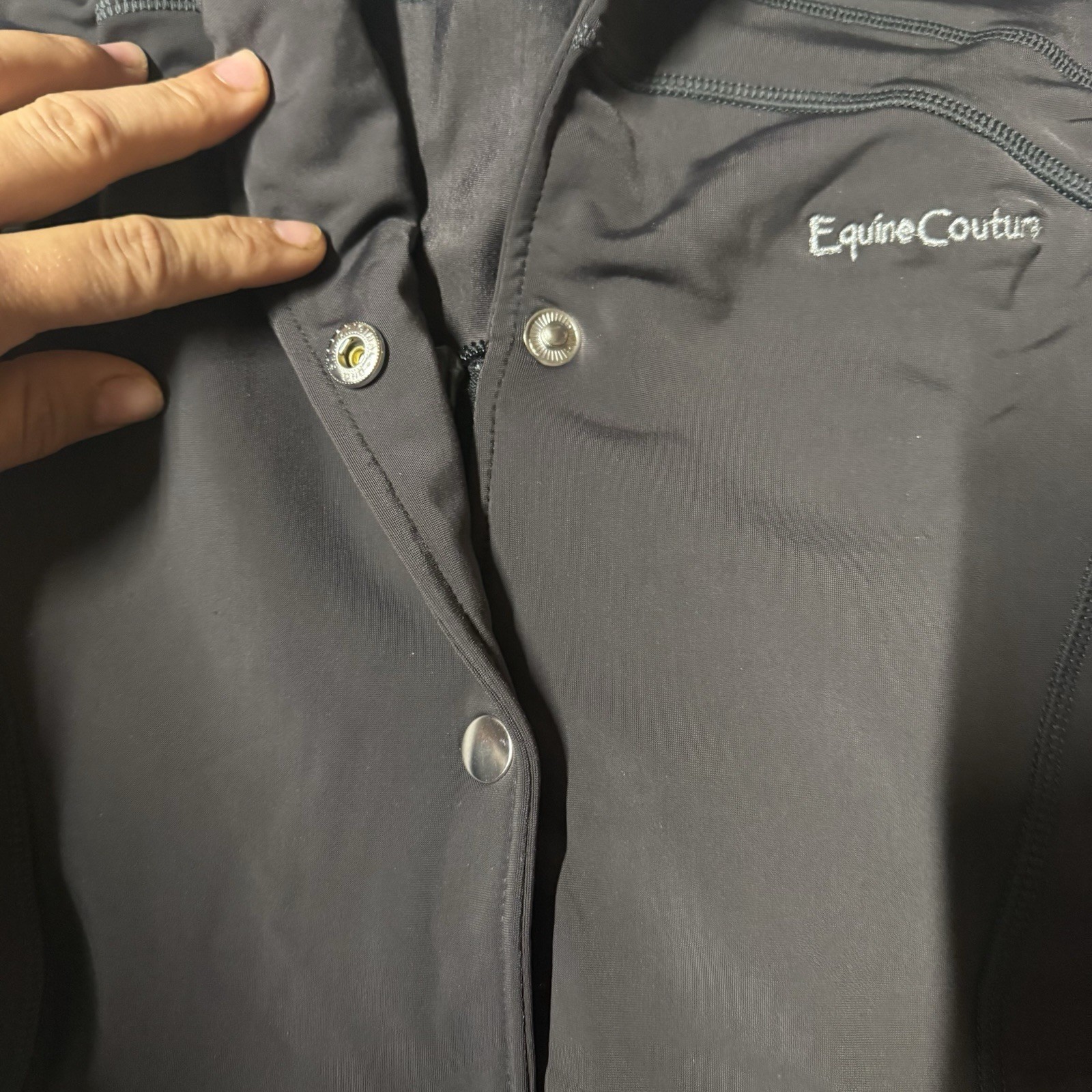 Women’s Size 2XL Grey Equine Couture Horseback Riding Show Coat