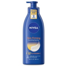 NIVEA Skin Firming Hydration Body Lotion Q10 Enriched For Normal Skin 16.9 Ounce