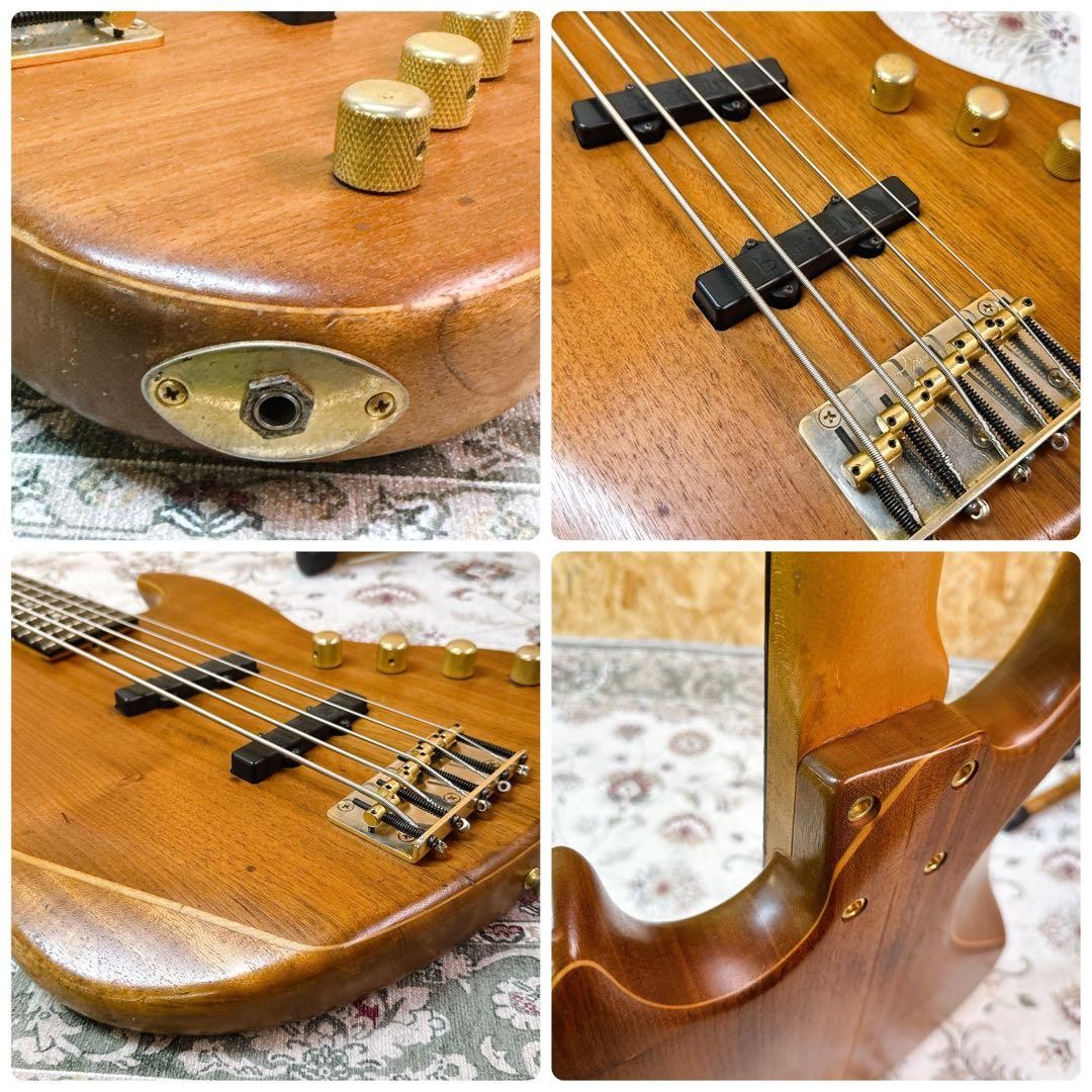 Moon JJ-5 PGM 5-String Bass Natural Bartolini | eBay