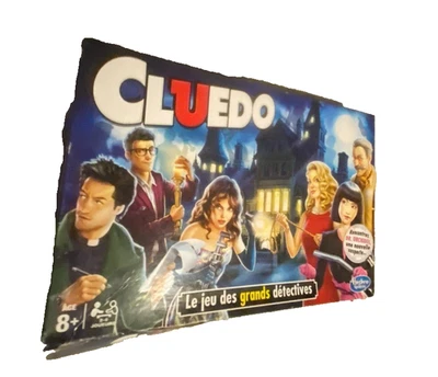 Hasbro Cluedo Jeu de Société Déduction Enquête Murder Mystère 8+ il manque deux - Photo 1/4