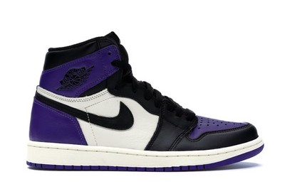 Jordan 1 Retro High Court Purple - 555088-501 - new Size 11.5