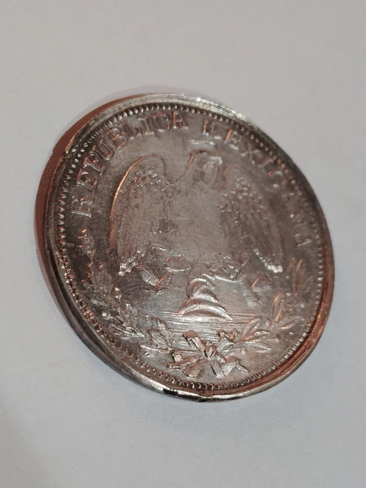 1915 GRO Mexico-Guerrero 2 Pesos, Revolutionary Coin, Quite Appealing Key Date - Image 4 of 4
