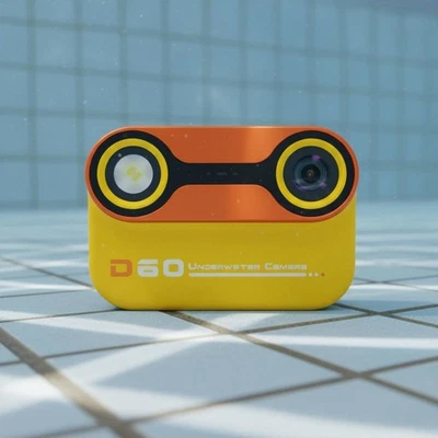 Appareil Photo Étanche Jouet Électronique Écran HD pour Piscine, Plongée - Photo 1/4