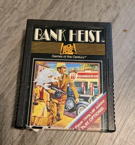 Atari 2600 Bank Heist - Tested & Works
