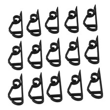 Gutter Hooks Gutter Brackets Apartment 24Pcs Decoration Easy Attachment