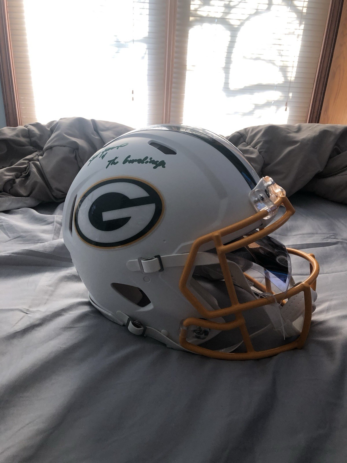 Brett Favre Autographed Signed Green Bay Packers / Speed Authentic Helmet Radtke Green Bay LE 