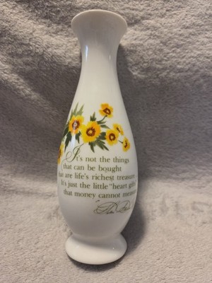 Helen Steiner Rice Keepsake Collection Vase Inspirational Quote 73/4'' Tall