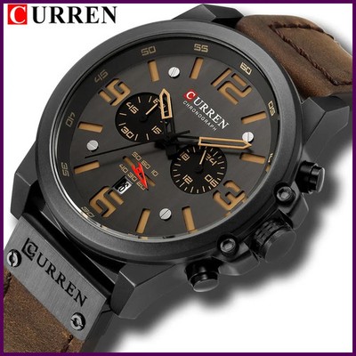 Mens Watches Top Luxury Brand Waterproof Sport Wrist Watch Chronograph