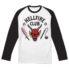 Stranger Things Langarmshirt Herren Hellfire ...