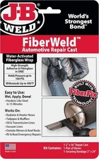 JB Weld 2" X 36" Automoitve Repair Cast, Black (38237)