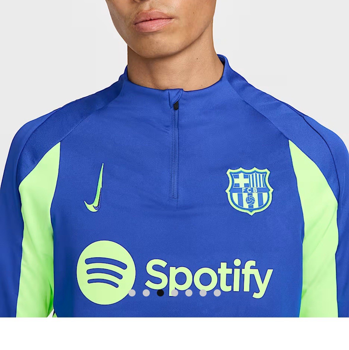 Nike FC Barcelona Strike Third Dri-fit Drill Top Mens 2024-2025 24