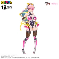 Charagumin Super Sonico - Sonico Taimanin ver. - 1/8 Color Resin Kit Figure New