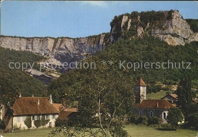 Arbois La Reculee des Planches et les rochers de la Chatelaine