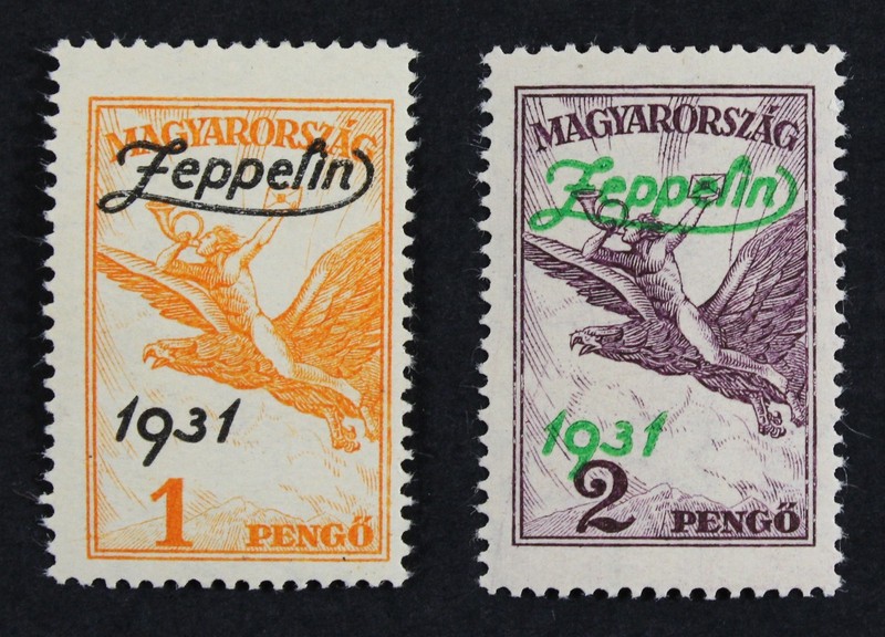 CKStamps: Hungary Stamps Collection Scott#C24-C25 Mint H OG