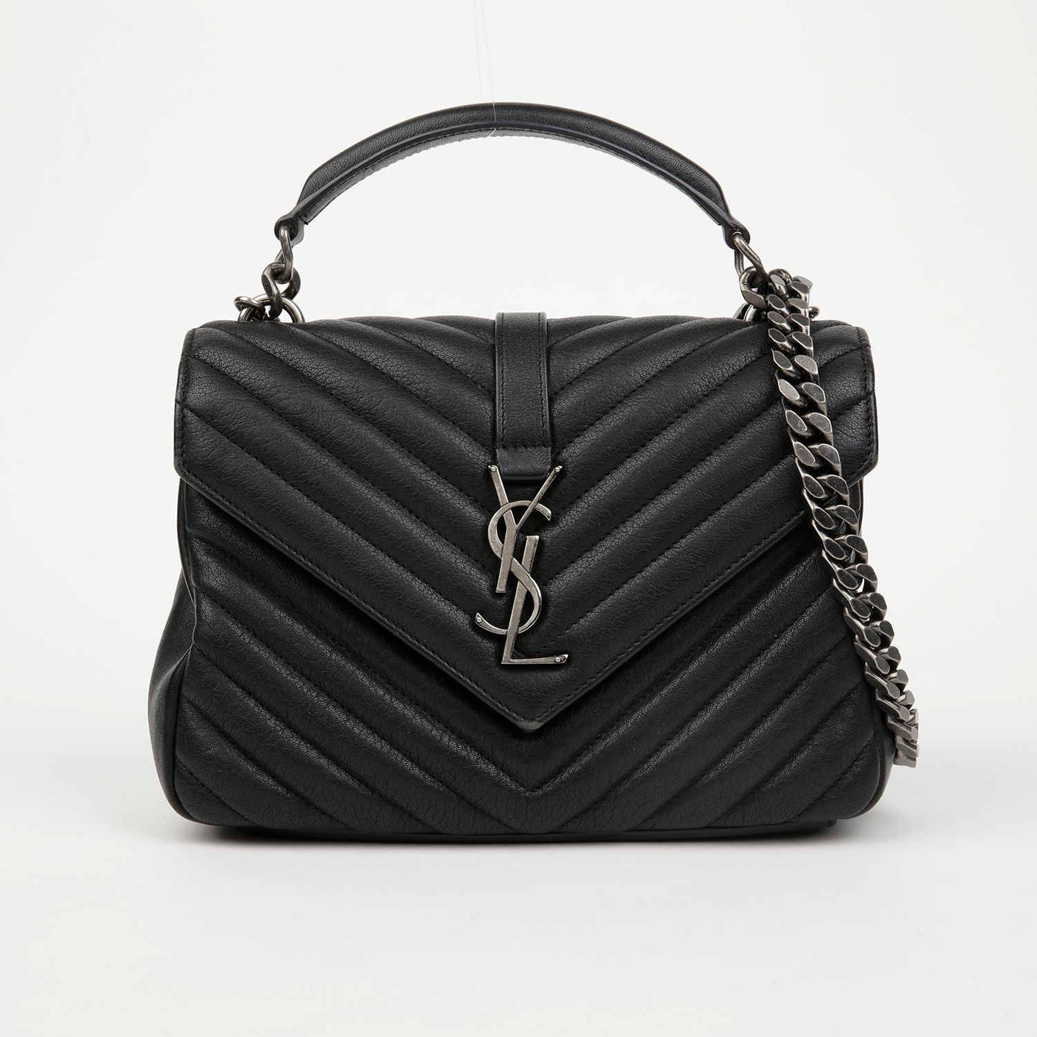 Saint Laurent College Medium Tote Shoulder Bag 487213 156162878 [U]