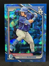 2024 Bowman Chrome Draft Sapphire Edition - Dalton Rushing #BDC-46 (RC)