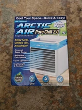 New Sealed Ontel Arctic Air Pure Chill 2.0 Portable Personal Cooler 21075 NIB 