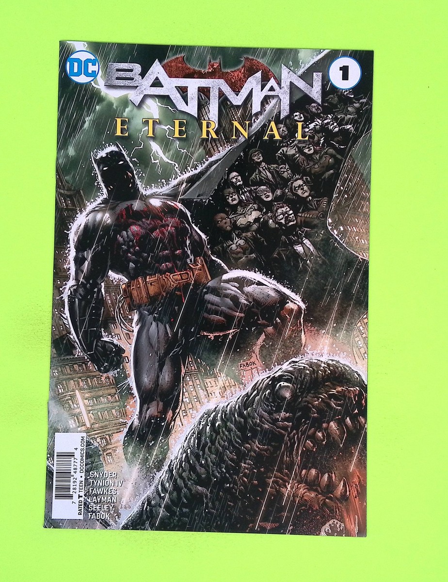 Batman Eternal #1walmart DC Comics Variant 8.0 Comic Book J72-8 | eBay