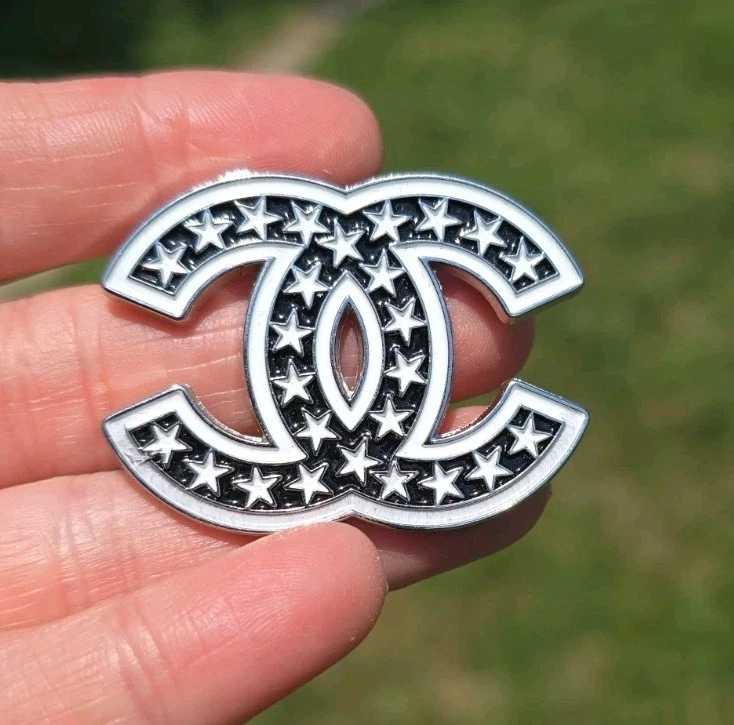 CHANEL Silver Plated Fashion Brooches & Pins for sale | eBay