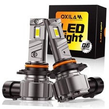 /HB3 Fog LED Light Bulb, 900 Brighter 6500K Cool White, Anti-Flicker, 9005