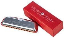 Hohner Golden Melody Progressive Harmonica, Key of C M544BX-C 