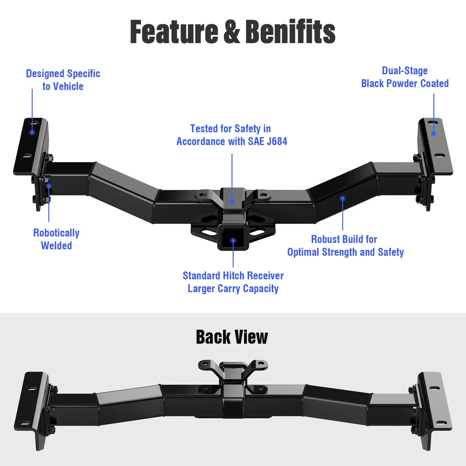 Receptor de enganche de remolque apto para Suburban/Avalanche 1500 2500 2003-2006 Foto 2 de 4