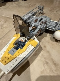 LEGO Star Wars Y-Wing Starfighter 9493 Incomplete Set with Minifigures