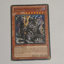 Yu-Gi-Oh! Reign-Beaux Overlord Dark World SDGU-EN014 Effect 1st Ed ATK/2500 DEF…