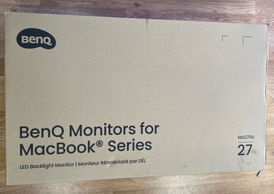 BRAND NEW BenQ MA270U 27'' 4K HDR Monitor for MacBooks (Gray)