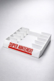 Nintendo Game Cartridge Display Stand &ndash; Fits NES SNES 64 Famicom | 5 Slot