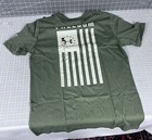 Mens Under Armour Freedom Flag Logo Tactical T Shirt NEW