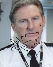 Adrian Dunbar Line of Duty Autographed Signed 8x10 Photo ACOA