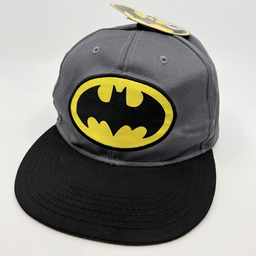 New DC Comics Mens Hat Grey Snapback 