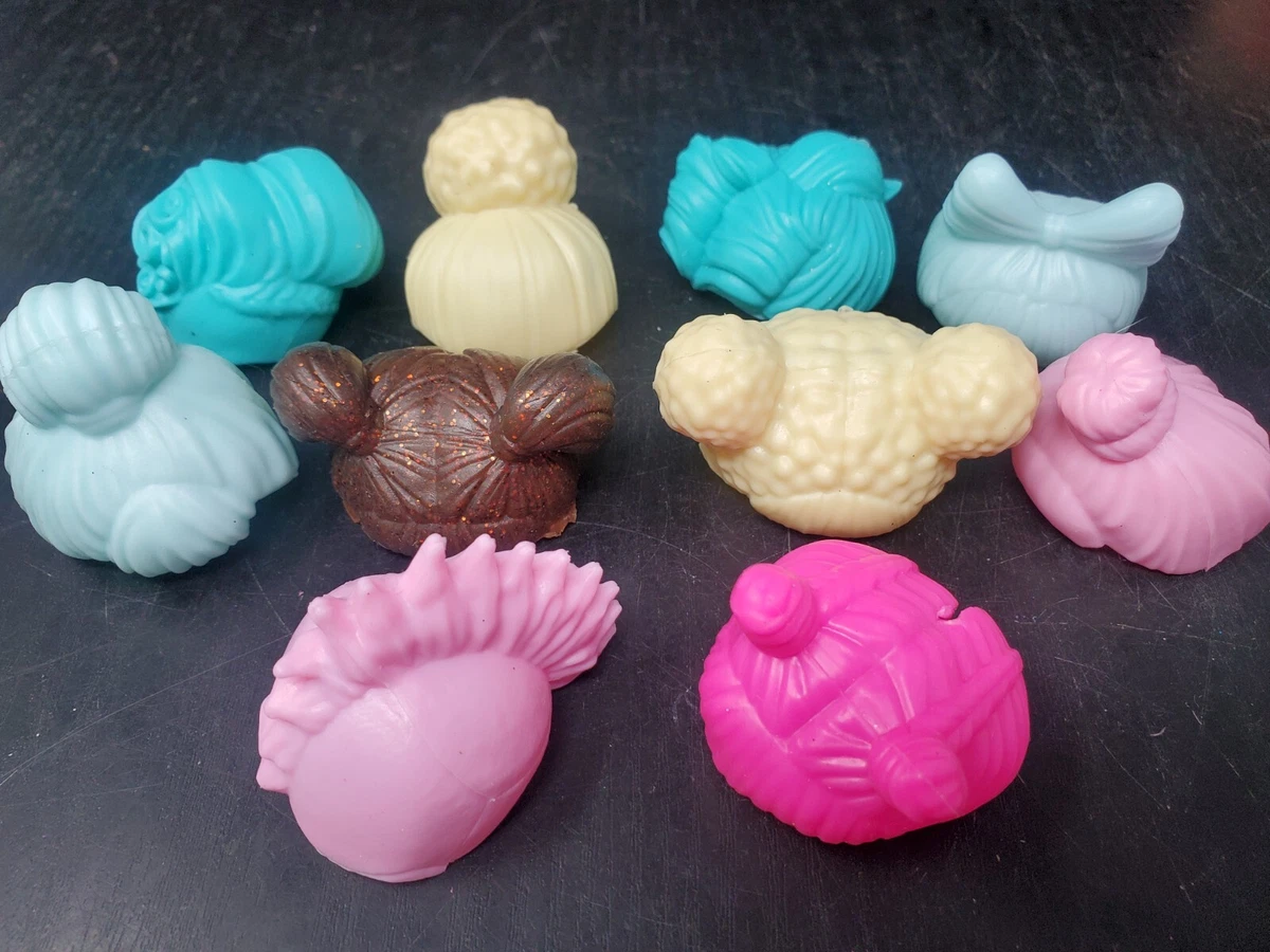 Lot of 10 Rubber Wigs Hair for LOL Surprise and Omg Dolls eBay