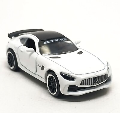 Majorette Mercedes Benz AMG GT R White / Black Roof 1:61 (3 inches