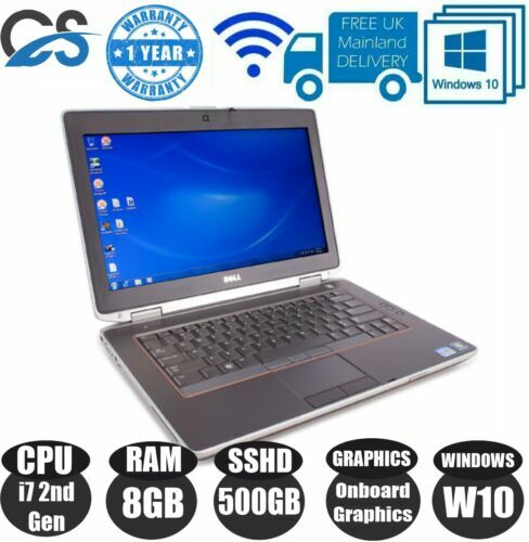 Dell Latitude E6420 XFR Core i7 CPU, 500GB Solid State, 16GB RAM