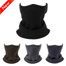 Winter Neck Warmers Fleece Men Women Face Mask Ski Scarf Thick Windproof Scarves