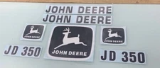 Aftermarket John Deere 350 dozer decals