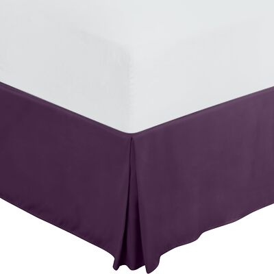 Drop Bed Skirt  Pleated Dust Ruffle Hotel Quality Bed Skirt Utopia Bedding