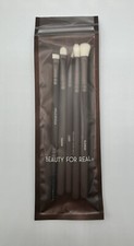 BEAUTY FOR REAL Eyeshadow Brush Set 5 Brushes NEW