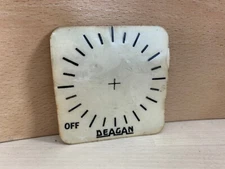 DEAGAN Vibraphone Speed Adjustment Knob Motor Control Sticker Adhesive Decal