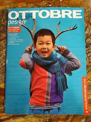 Ottobre Magazine Winter 6/2014 New and Uncut Euro Sewing Patterns
