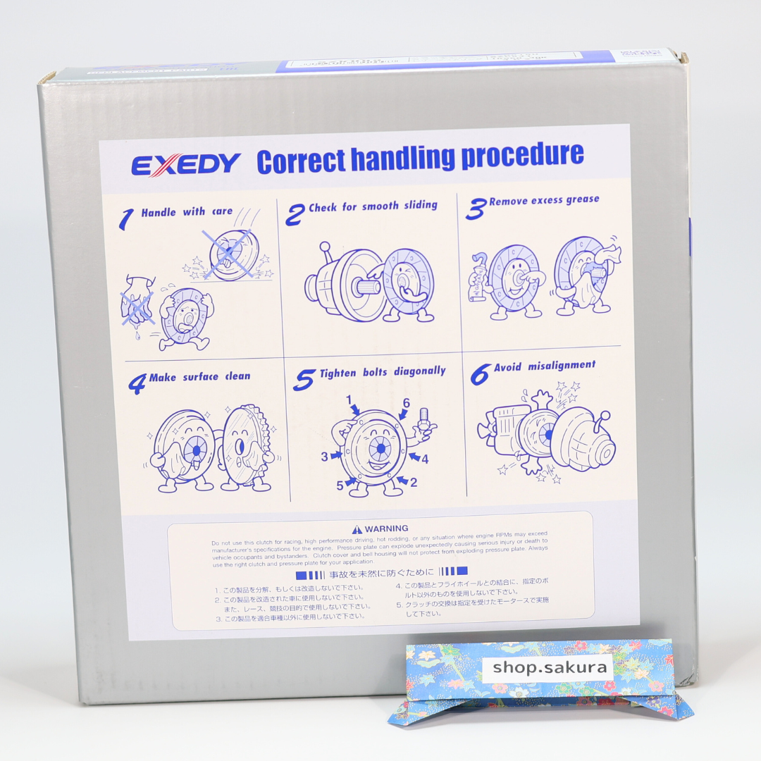 EXEDY Clutch kit SUZUKI Carry/Every DA51T 51V F6A 90-01 Jimny