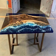 Dining, Epoxy Table Resin River Table Top, Handmade Kitchen Furniture Home Decor