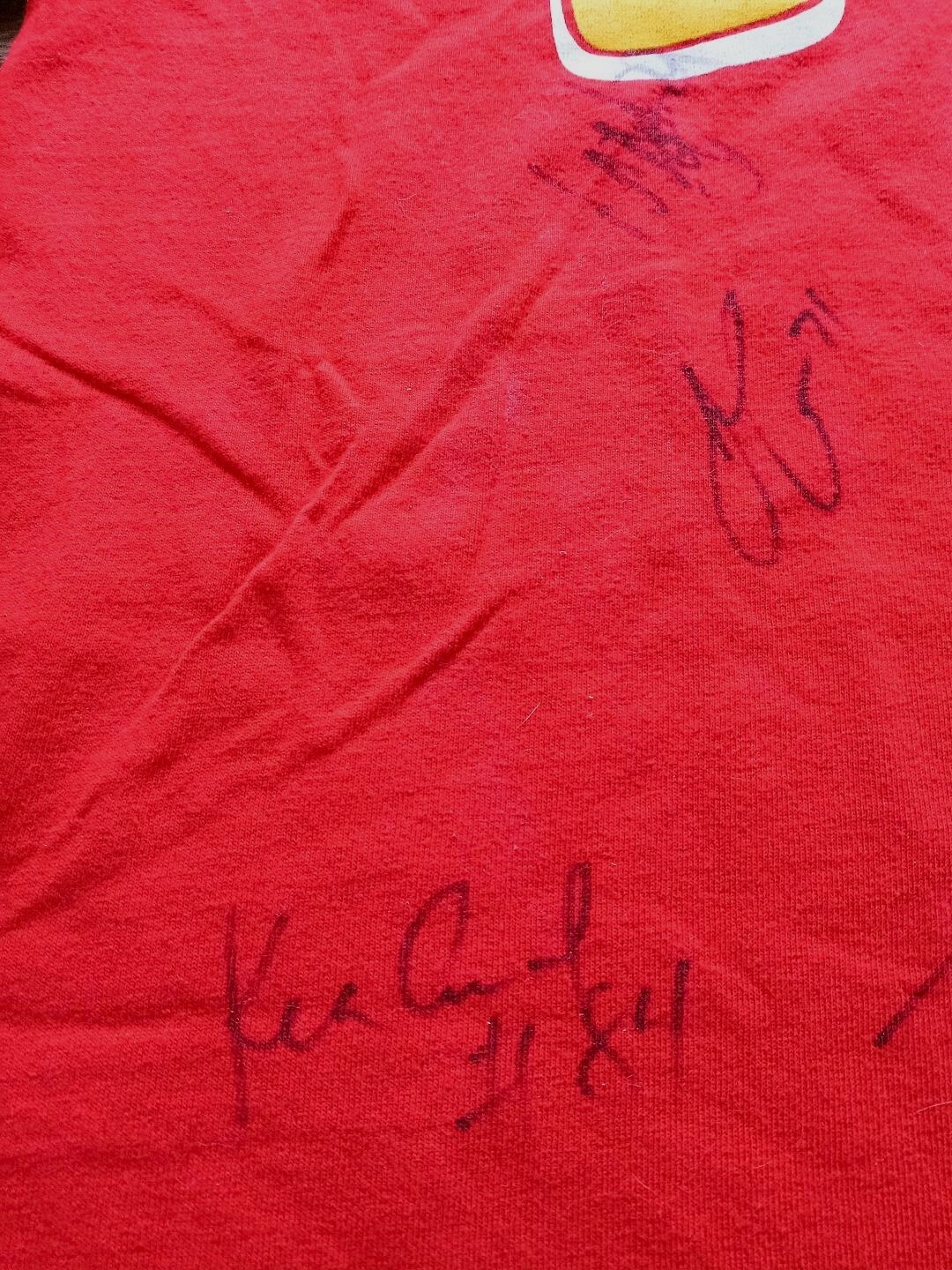 Kansas City Chiefs Autographed Shirt & Football Lot!!! 14 Signatures ...