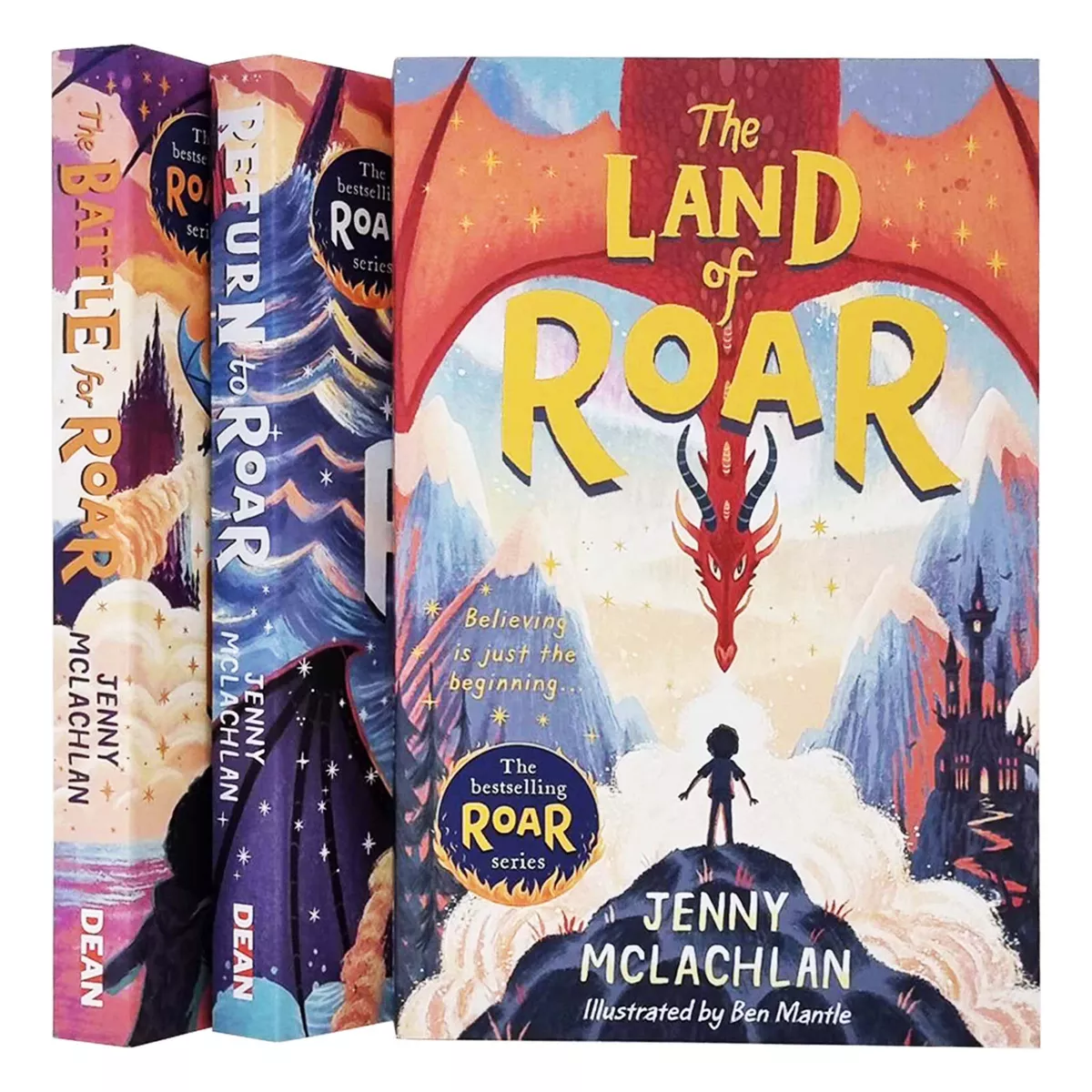 Land of Roar Series 3 Books Collection Set by Jenny McLachlan by Jenny  McLachlan