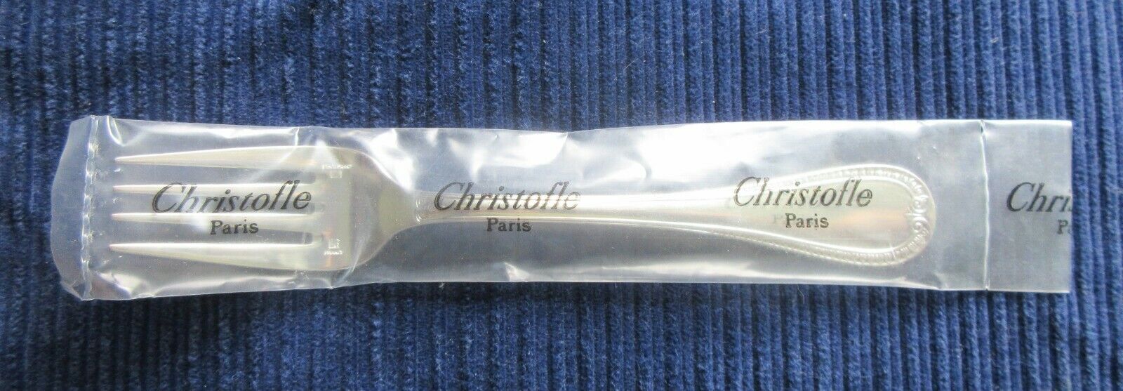 Christofle Malmaison Silver Plate Salad Fork 6 1/2" New In Wrapper!