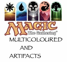 MTG - Magic The Gathering Single Cards - Foils - Multicoloured And Artifacts